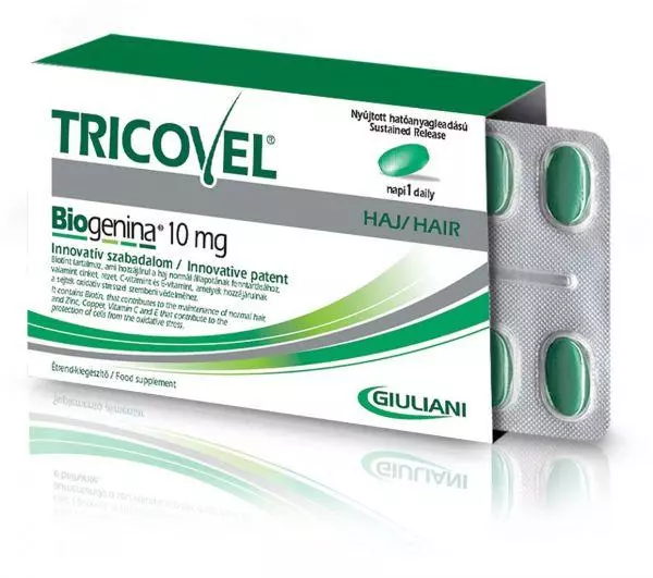 Tricovel Biogenina 10 mg tabletta 30x