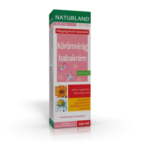 Naturland Körömvirág babakrém 100ml