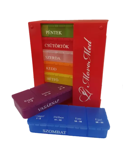 Gyógyszeradagoló torony, heti MovoMed 7x4 1x