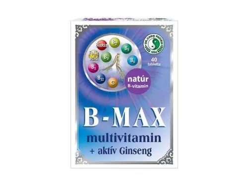 Dr.Chen B-MAX multivitamin aktív ginseng tabl. 40x