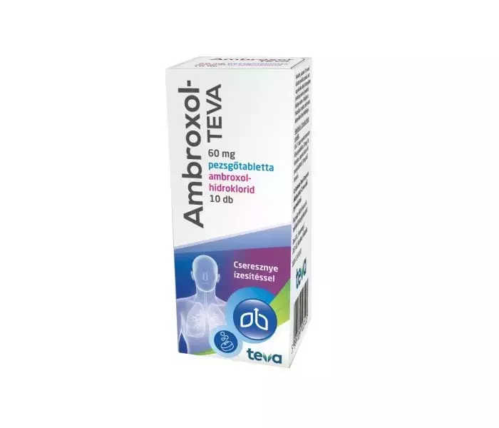 Ambroxol-TEVA 60 mg pezsgőtabletta 10x Ambroxol-TEVA 60 mg pezsgőtabletta 10x