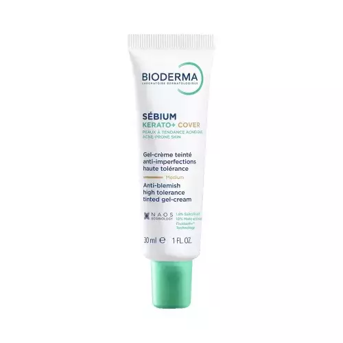 Bioderma Sébium Kerato+ Cover krém 30ml