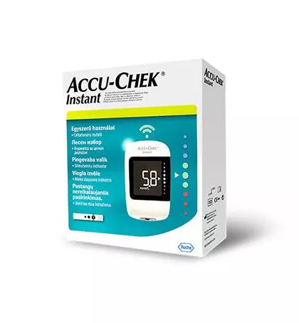 AccuChek Instant KIT vércukorszintmérő készlet 1x AccuChek Instant KIT vércukorszintmérő készlet 1x
