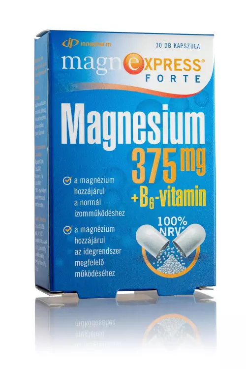 MagnExpress Forte magnézium B6 375 mg kapszula 30x