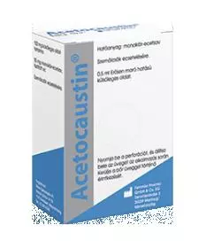 Acetocaustin szemölcsirtó oldat 1x0,5ml Acetocaustin szemölcsirtó oldat 1x0,5ml