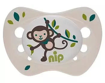 Nip játszócumi újszülött 0-2 hó szilikon 2x