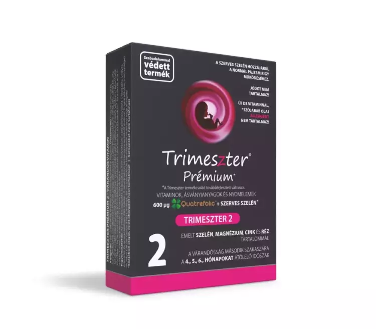 Trimeszter Prémium 2 tabletta várandósnak 60x Trimeszter Prémium 2 tabletta várandósnak 60x