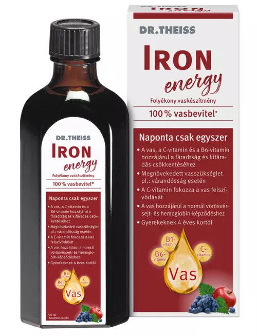 Dr. Theiss Iron energy vaskészítmény folyadék 500ml
