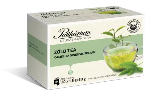 Zöldtea filteres PATIKÁRIUM 20x1,5g