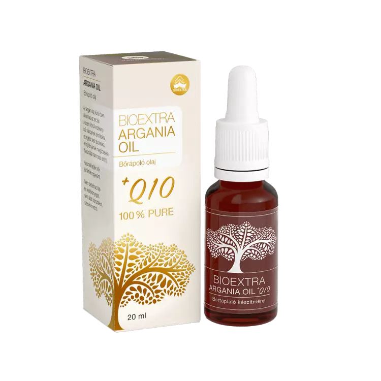 Bioextra Argania argánolaj + Q10 bőrápoló 20ml Bioextra Argania argánolaj + Q10 bőrápoló 20ml