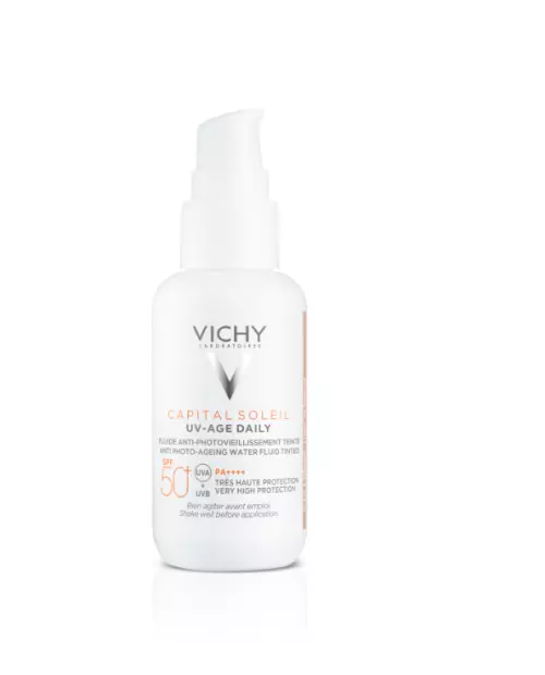 Vichy Capital Soleil UV-Age fluid SPF50+ színezett 40ml