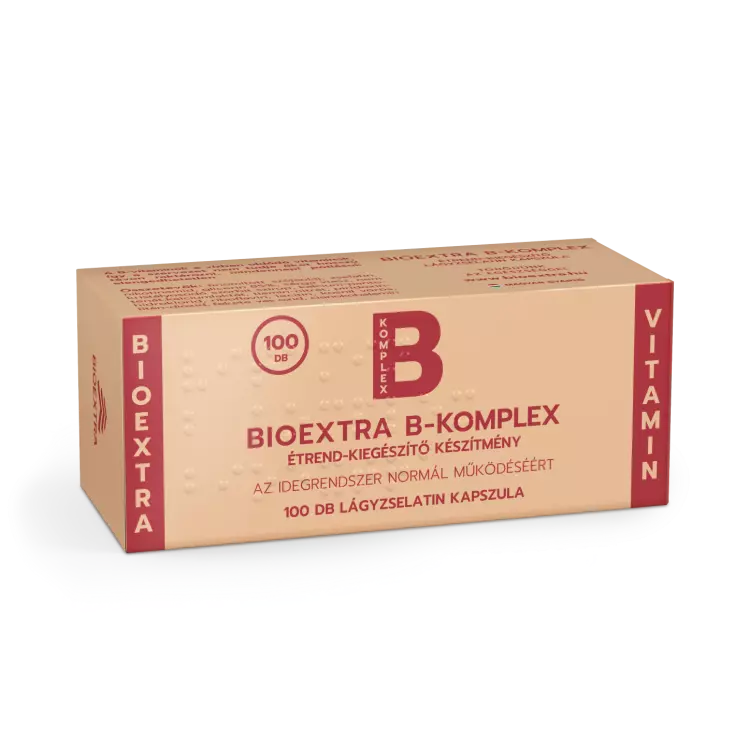 Bioextra B komplex étrendkieg. lágyzselatin kapsz. 100x Bioextra B komplex étrendkieg. lágyzselatin kapsz. 100x