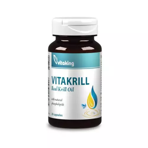 Vitaking VitaKrill 500 mg gélkapszula 30x
