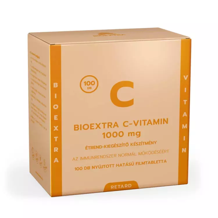 Bioextra C-vitamin 1000 mg retard filmtabletta 100x
