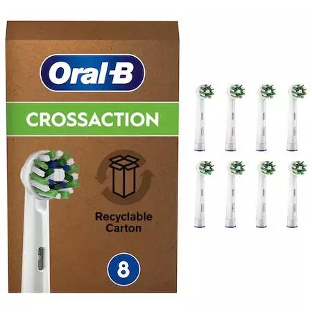 Oral-B iO CrossAction White fogkefefej 8x