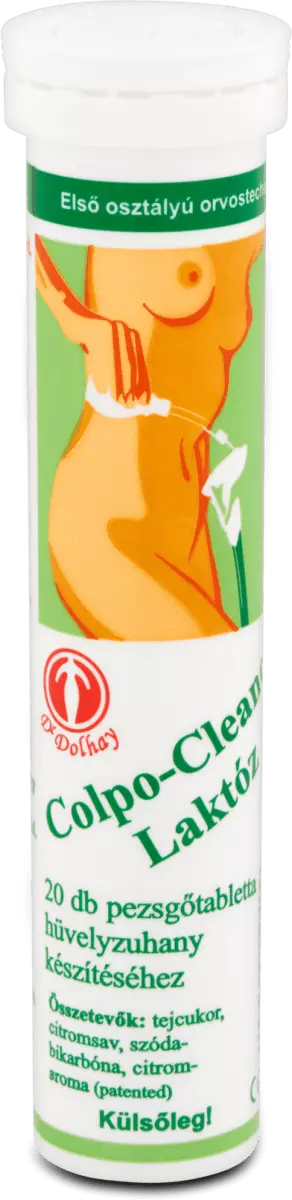 Colpo-Cleaner laktóz pezsgőtabletta 20x