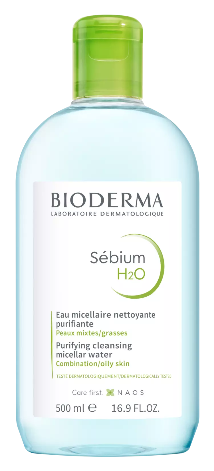 Bioderma Sébium H2O arclemosó zsíros bőrre 500ml