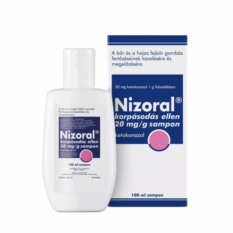 Nizoral korpásodás ellen 20 mg/g sampon 100ml Nizoral korpásodás ellen 20 mg/g sampon 100ml