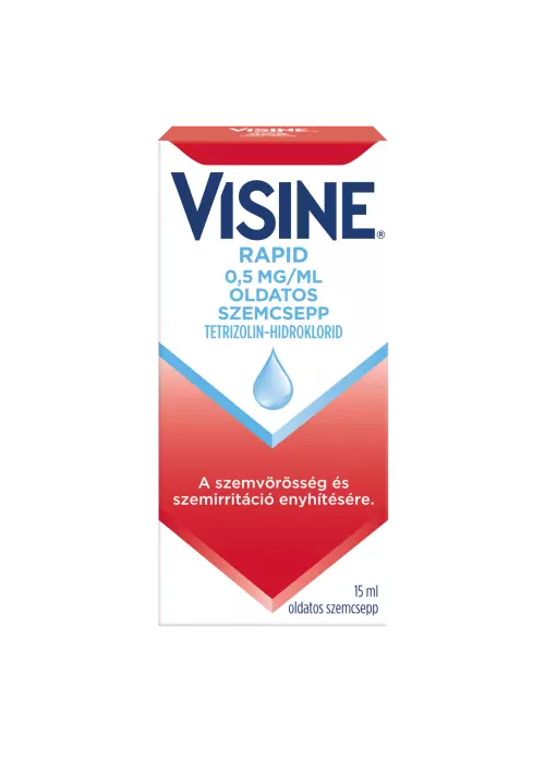 Visine Rapid 0,5 mg/ml oldatos szemcsepp 1x15ml