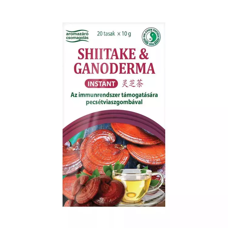 Dr.Chen Shiitake-Ganoderma tea granulátum 20x10g Dr.Chen Shiitake-Ganoderma tea granulátum 20x10g