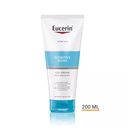 Eucerin Sun Sensitive Relief napozás utáni krém-gél 200ml