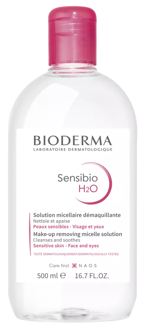 Bioderma Sensibio H2O arclemosó sminkeltávolító 500ml