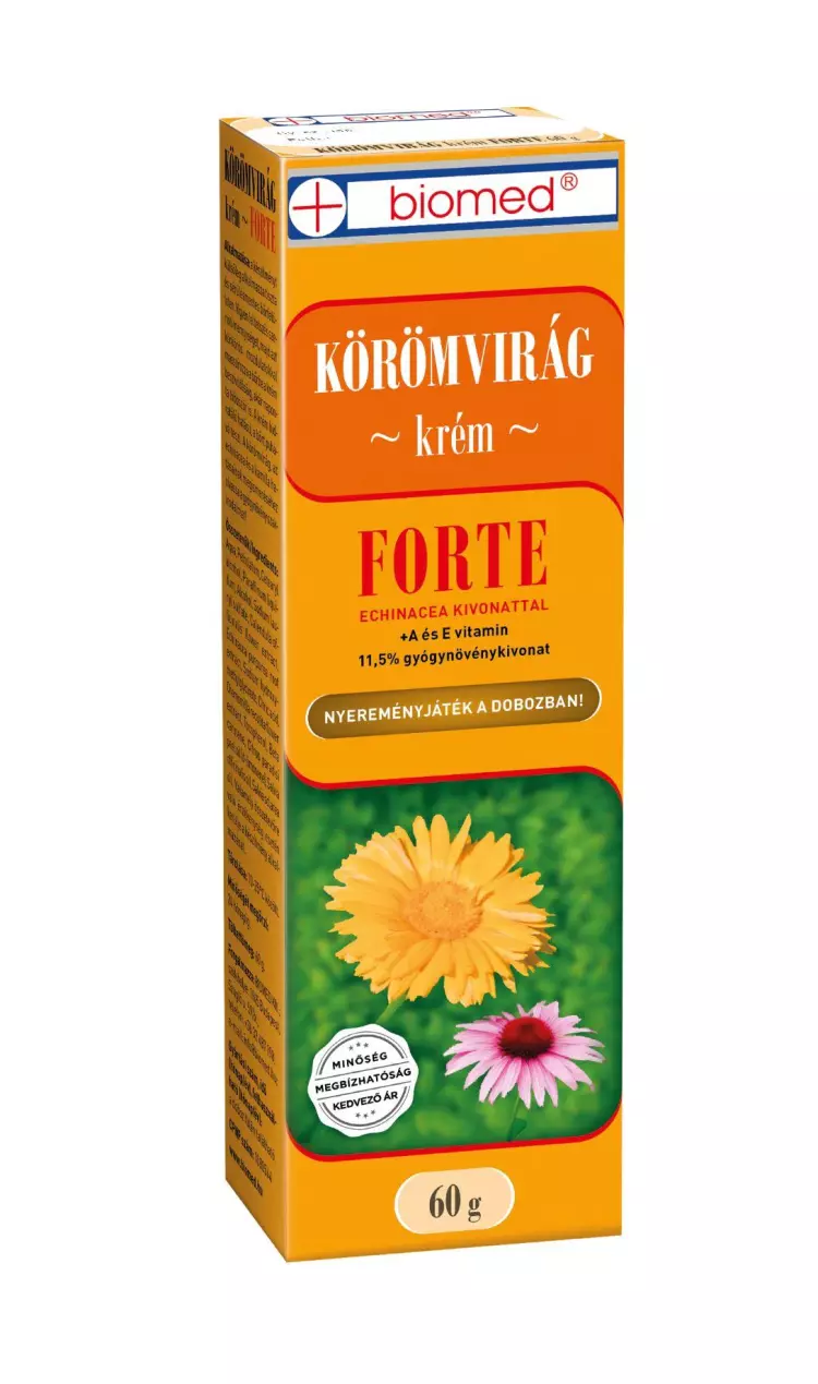 Biomed Körömvirág krém Forte 60g Biomed Körömvirág krém Forte 60g