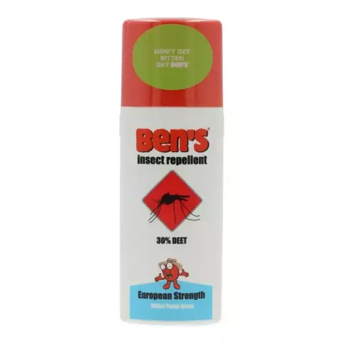 BenS 30 szúnyog-kullancsriasztó spray pumpás 100ml