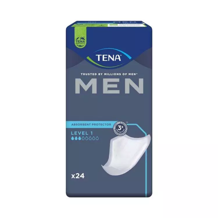 Tena Men Level 1 inkontinencia betét (275 ml) 24x Tena Men Level 1 inkontinencia betét (275 ml) 24x