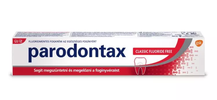 Parodontax Classic fluoridmentes fogkrém 75ml Parodontax Classic fluoridmentes fogkrém 75ml