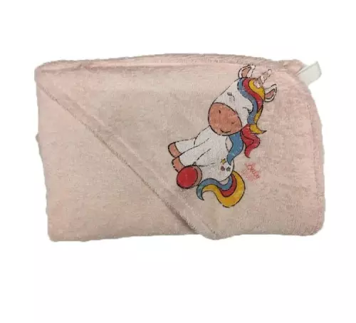 Fürdőlepedő kapucnis 75x90cm 1x