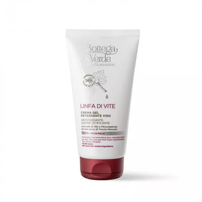 Bottega Verde Linfa di Vite arctisztító krémzselé 150ml Bottega Verde Linfa di Vite arctisztító krémzselé 150ml