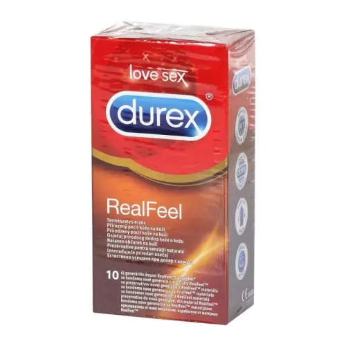 Durex óvszer Real Feel 10x
