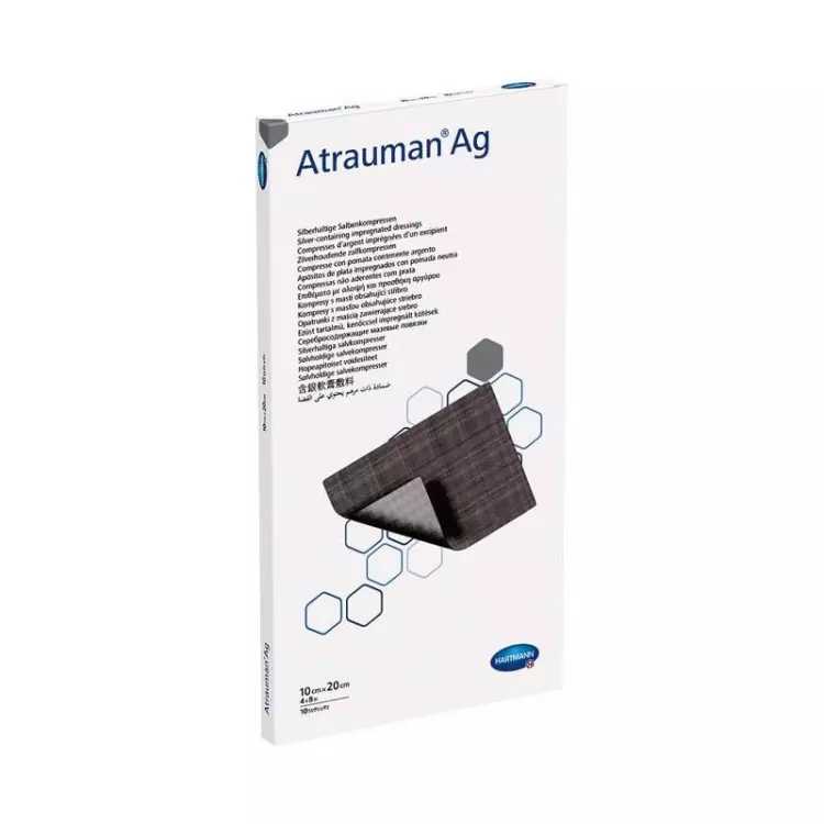 Atrauman Ag kenőcstüll steril 10 x 20 cm 10x Atrauman Ag kenőcstüll steril 10 x 20 cm 10x