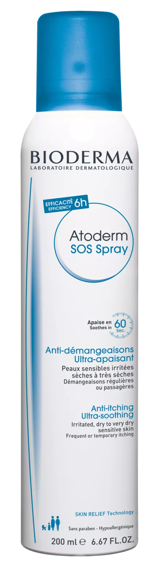 Bioderma Atoderm SOS spray 200ml