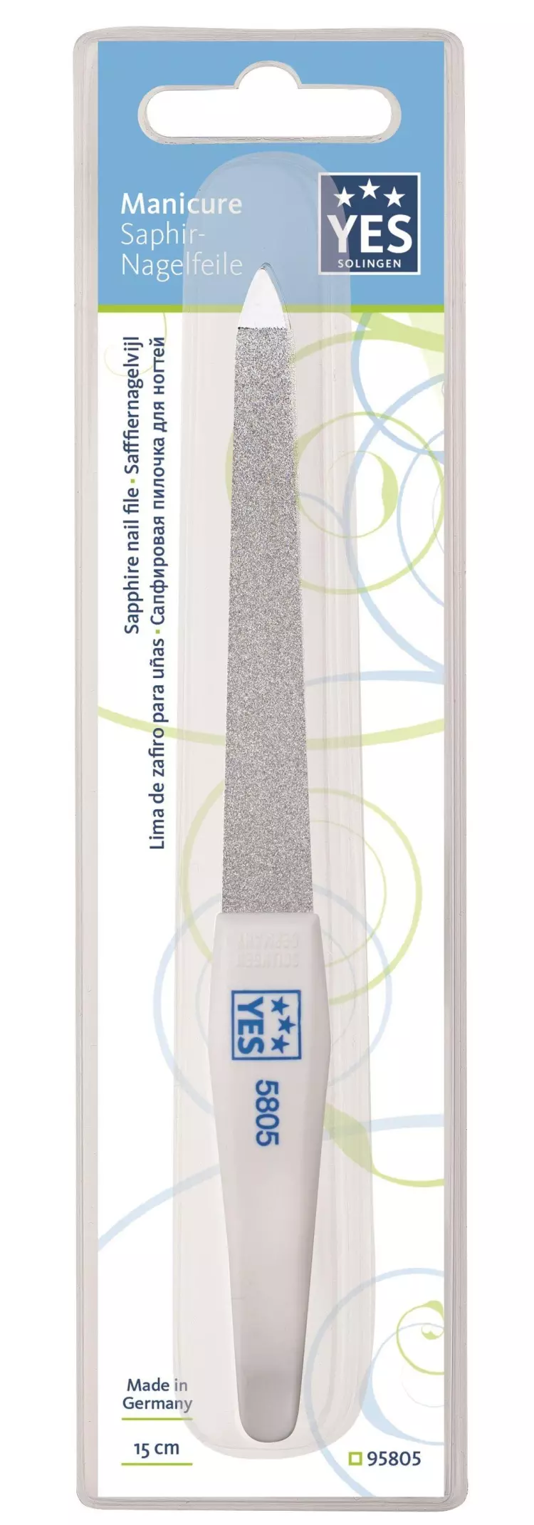 Solingen körömreszelő 15cm zafír 5805 1x Solingen körömreszelő 15cm zafír 5805 1x