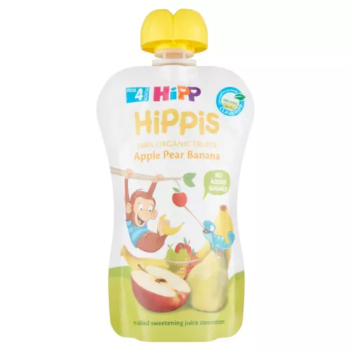 HiPPiS 8520 fruit mix alma-körte-banán 100g