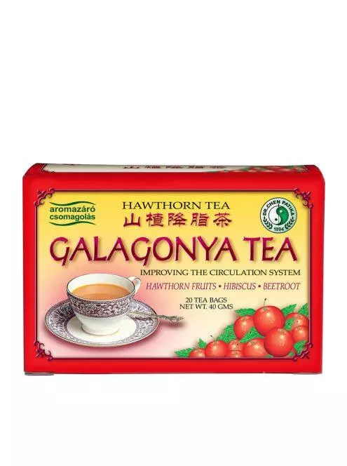 Dr.Chen Hawthorn Galagonya tea filteres 20x