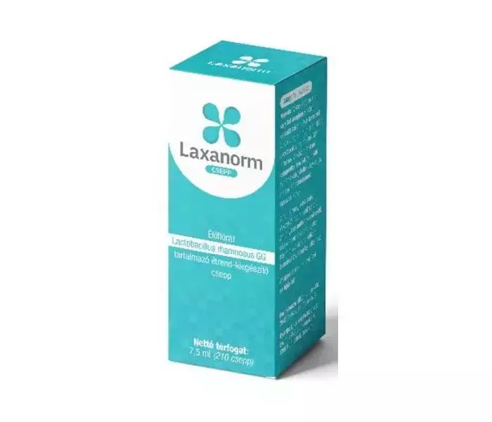 Laxanorm Lactobacillus GG étrendkieg. csepp 7,5ml Laxanorm Lactobacillus GG étrendkieg. csepp 7,5ml