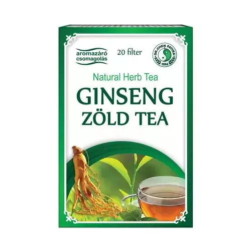 Dr.Chen Ginseng és zöld tea keverék 20x3g Dr.Chen Ginseng és zöld tea keverék 20x3g