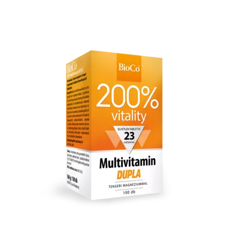 BioCo 200% Multivitamin DUPLA vit.tartalmazó tbl. 100x BioCo 200% Multivitamin DUPLA vit.tartalmazó tbl. 100x