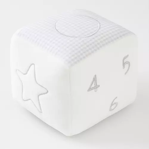 Baby Bruin csörgő kocka 8x8x8cm plüss 1x