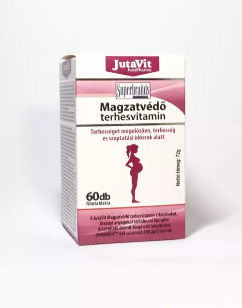 JutaVit Magzatvédő terhesvitamin tabletta 60x