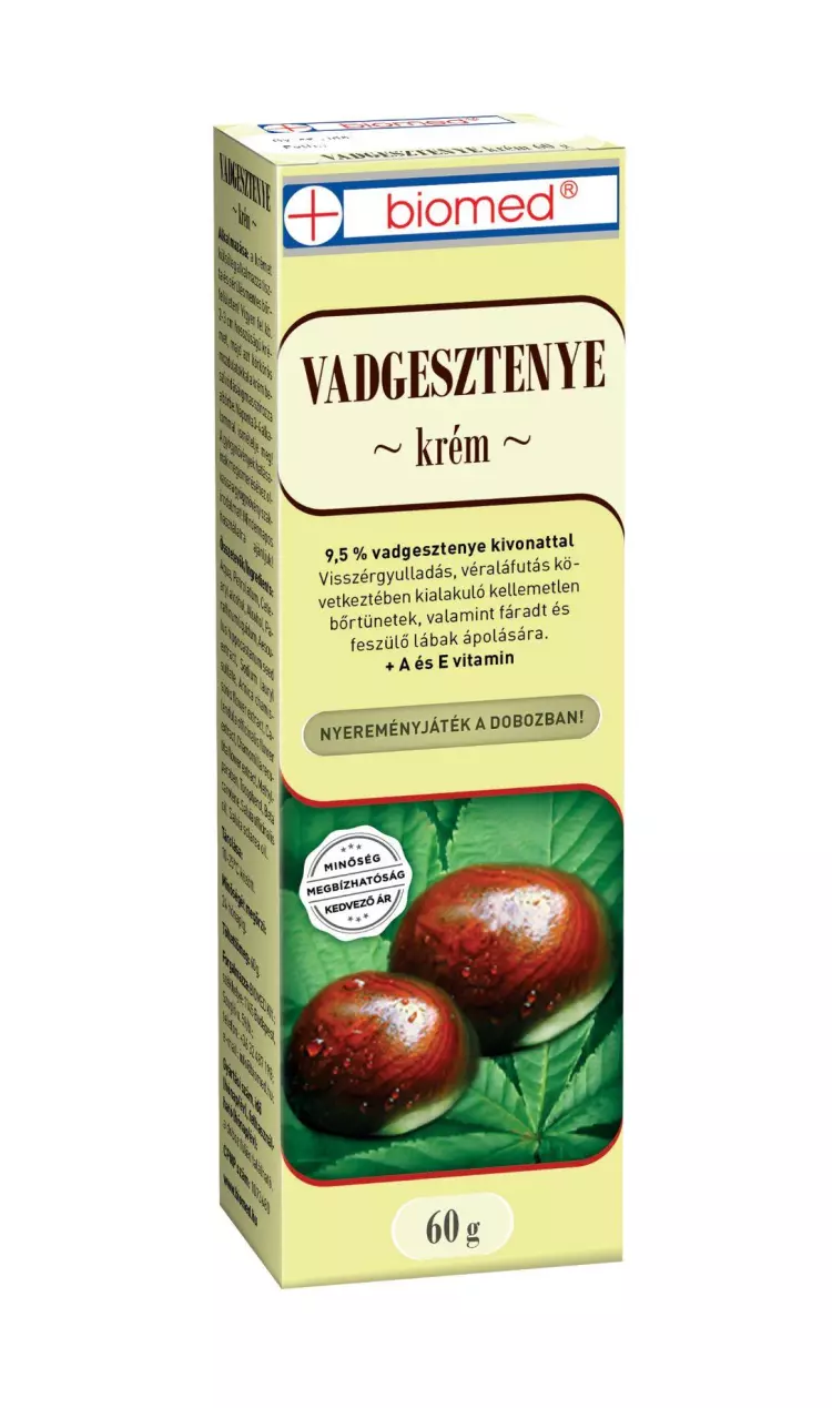 Biomed Vadgesztenye krém 60g Biomed Vadgesztenye krém 60g