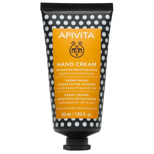 APIVITA Kézkrém Intenzív hidratáló hialuron+méz 50ml