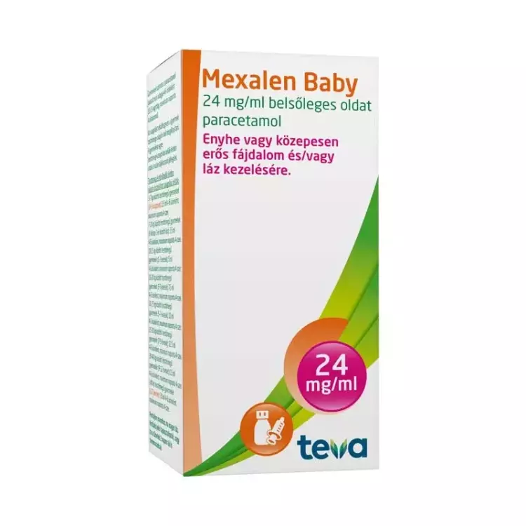 Mexalen Baby / Doloramol 24 mg/ml belsőleges oldat 1x100ml