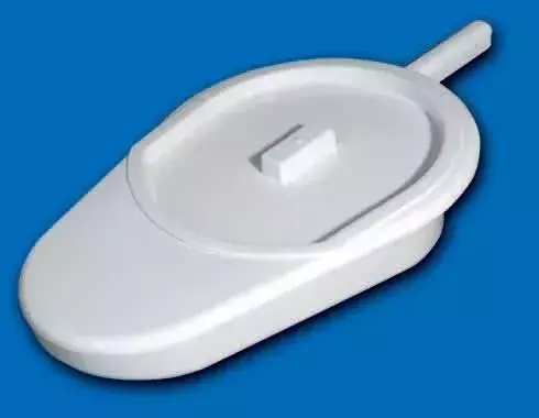 Ágytál fedővel műanyag 1x