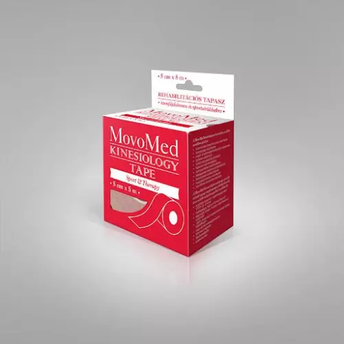 MovoMed Kinesio Tape tapasz 5cm x 5m 1x