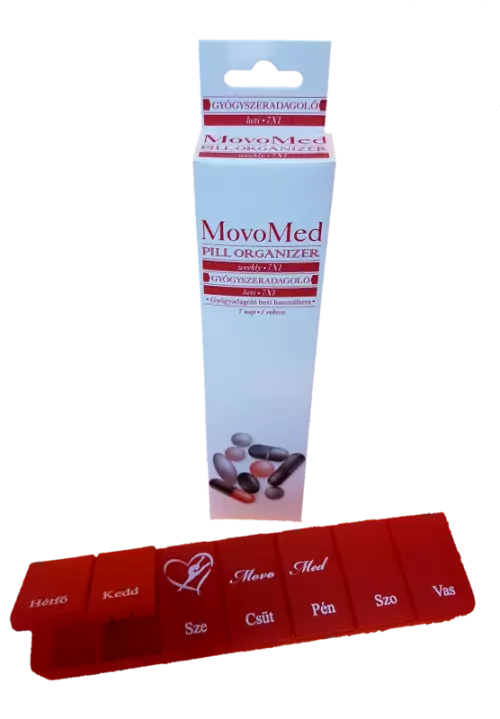 Gyógyszeradagoló torony, heti MovoMed 7x1 1x