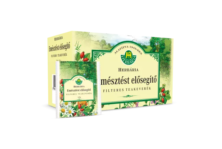 Herbária Emésztést elősegítő teakeverék filteres 20x1g Herbária Emésztést elősegítő teakeverék filteres 20x1g